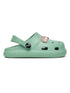 GC-9002K Green Kid's Clogs